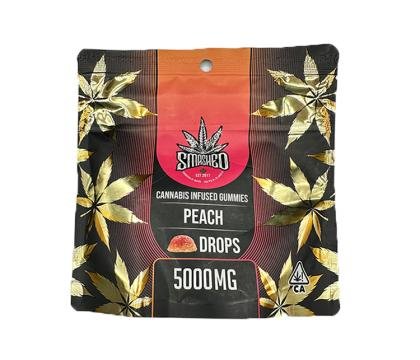 Kaufen Sie Peach Drops Gummies 5000mg