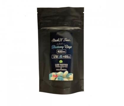 Kaufen Sie Stack n Trees Blueberry Rings 420mg