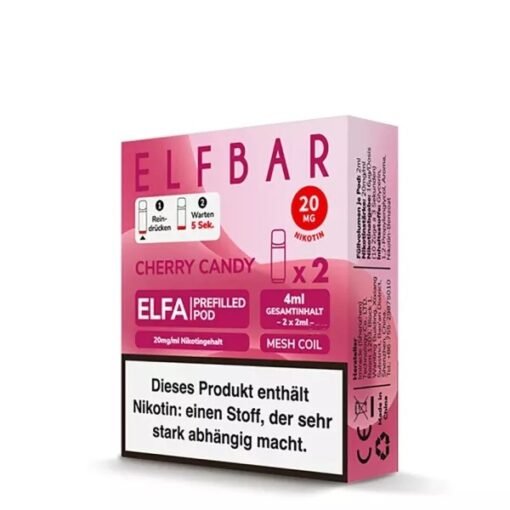 Kaufen Sie 2x Elfbar Elfa CP Prefilled Pod - Cherry 20mg/ml