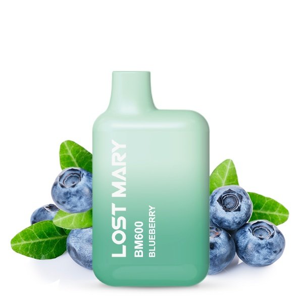 Kaufen Sie Lost Mary - BM600 CP Einweg E-Zigarette - Blueberry 20mg/ml